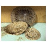 Woven baskets (3)