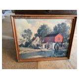 Vintage mill artwork