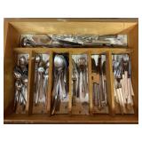 Contents of silverware drawer