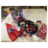 Christmas crafts, Santa hat, decor
