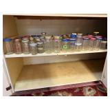 Canning, jelly, storage jars many have