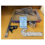 Squares, tape measures