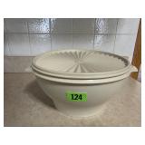Tupperware storage bowl