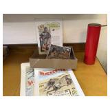 Winchester calendars, advertisements