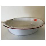 Enamelware wash pan