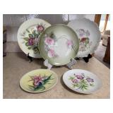 Hand painted plate assortment