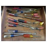 Assorted screwdrivers