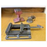 Vise, I beam section