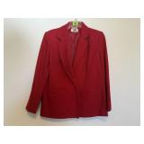 Red vintage blazer
