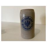 German stoneware beer stein