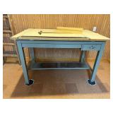 Drafting table, contents included
