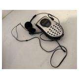 Portable sports radio, headphones