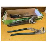 Tools, channel locks, crescent wrench, screwdriver