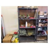 Metal shelving unit, no contents included