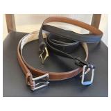 Leather belts