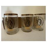 Coors Beer glasses (3)