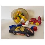 Mega Blocks building blocks, Tootsie Toy Corvette