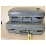 Samsonite suitcases, 2 piece set, afghan