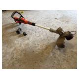 Black & Decker 20 volt cordless trimmer, charger