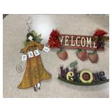 Welcome, Fall wall decor signs (3)