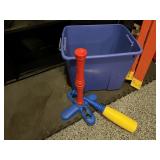 Youth t-ball toys, balls, softballs
