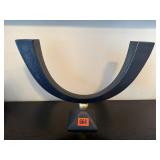 Black candleabra