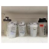 Shaker drink bottles (9)