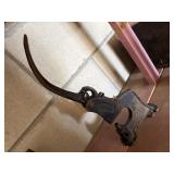 Cast iron leather rivot punch