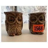 Owl salt & pepper shakers