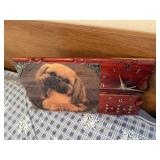 Dog wall clock