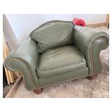 Sage green arm chair