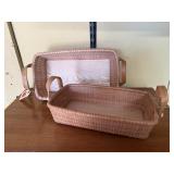 2 piece basket set