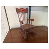 Miniature rocking chair