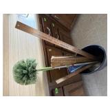 Yard sticks, duster, grabber tool
