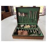 Chest of silverware