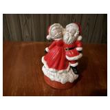 Ceramic Mr. & Mrs. Claus