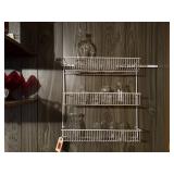 Wire storage rack, contents includedglassware,