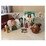 Angel collection, tree topper, sun catcher, tissue