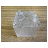 Crystal gift trinket box, lapel pins,