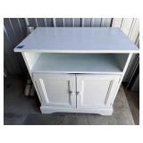 White cabinet