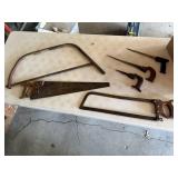Mixed lot of hand saws (6)