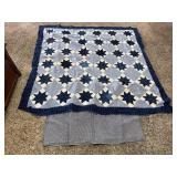 Quilt top with backing yardage