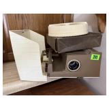 Wards 2 x 2 slide projector, slide carousel