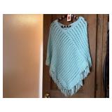 Crocheted shawl