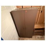 Metal storage cabinet, no contents included