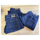 Wrangler denim jeans, 3 pairs