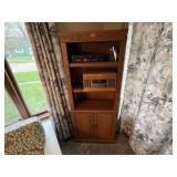 Media cabinet, no contents included