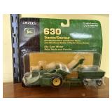 John Deere 630 toy tractor with flarebox