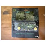 John Deere toy tractor set