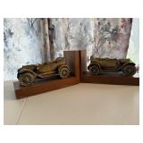 Automobile bookends